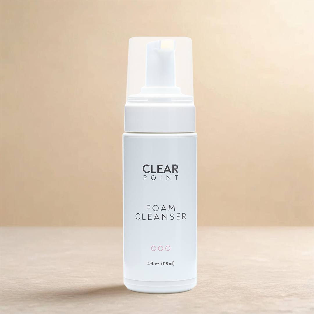 フレンチぶるClear wash cleansing foam 100g CLEAR POINT Foam Cleanser – Acne Clinic NYC