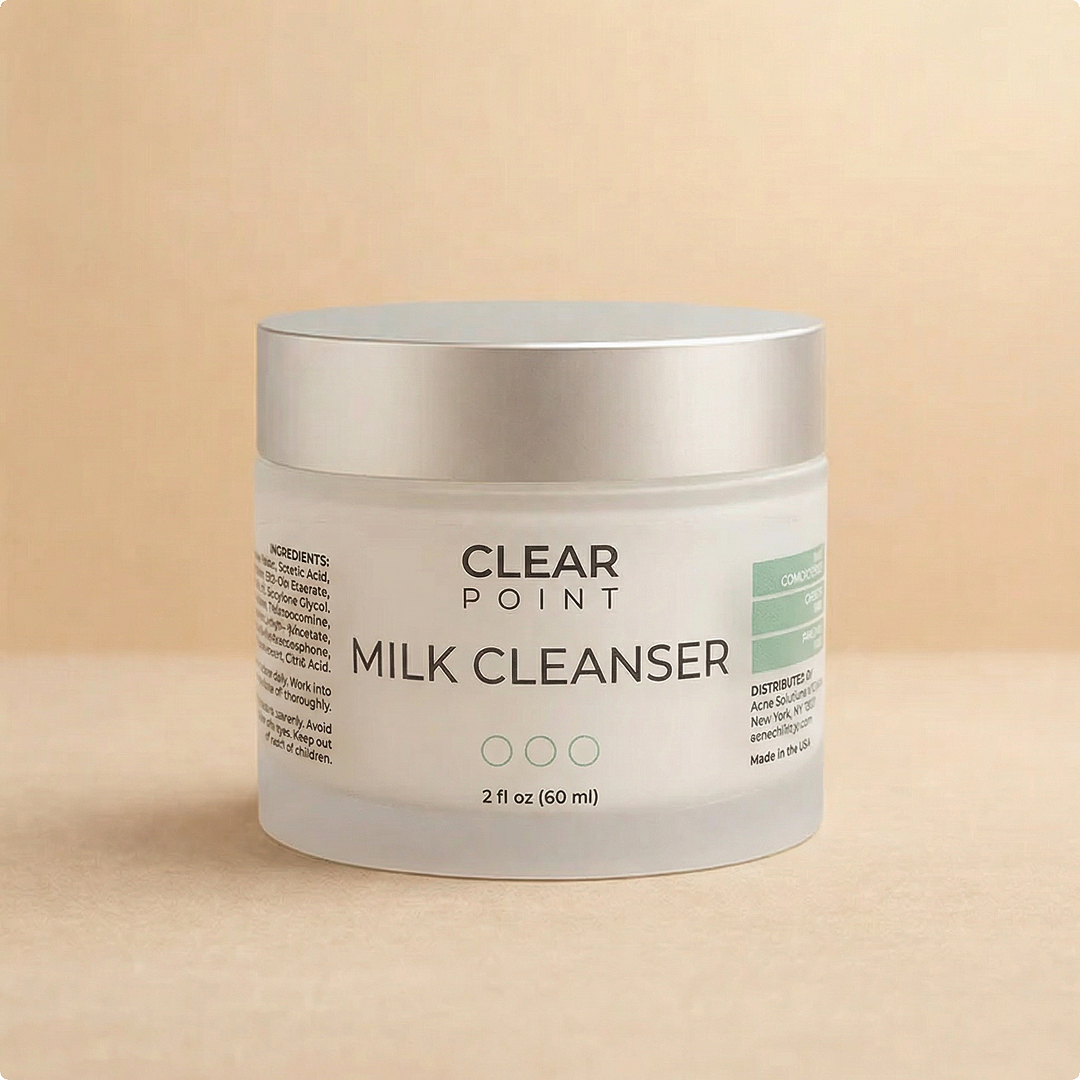 CLEAR POINT Milk Cleanser – Acne Clinic NYC